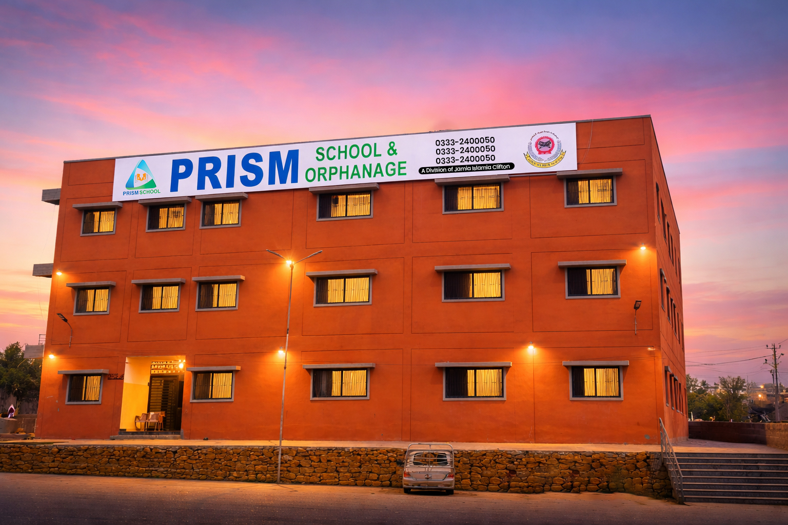 Prism school building pics